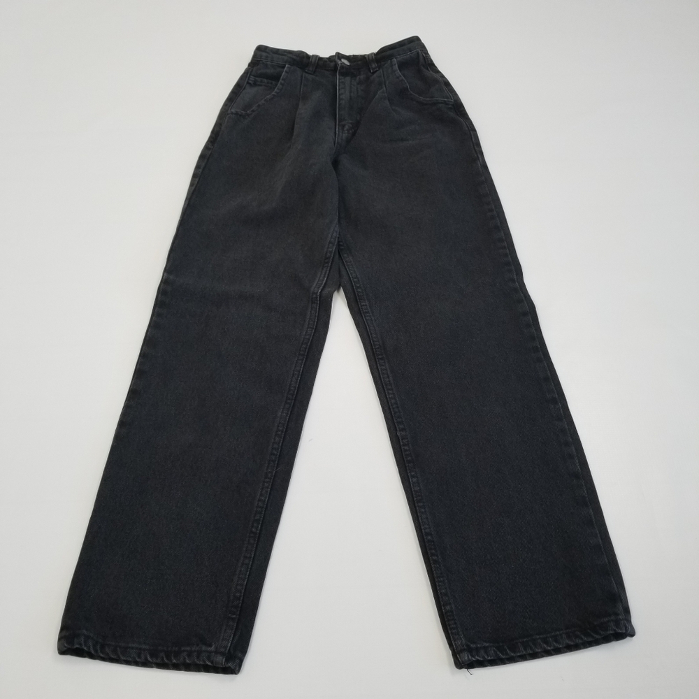 Pretty Little Thing High Rise Pleated Jeans Size 00